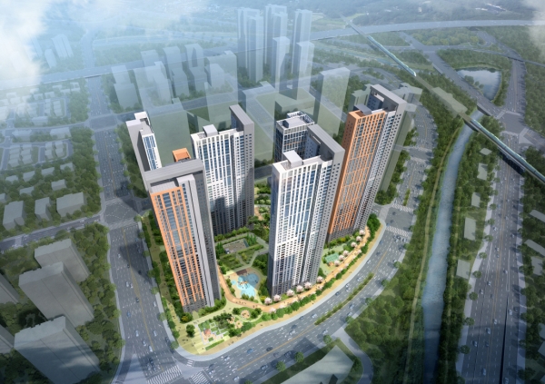 별내자이 더 스타 투시도.(사진=GS건설)