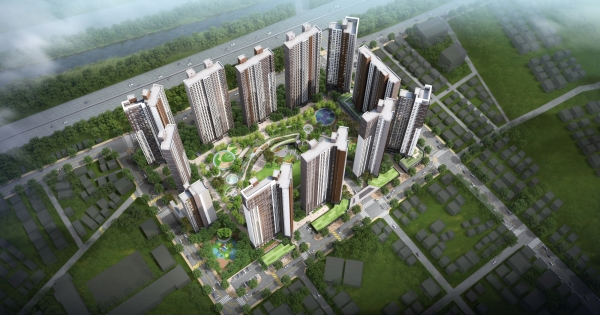 경북 구미 원평동 '구미 아이파크 더샵' 조감도. (사진= HDC현대산업개발)