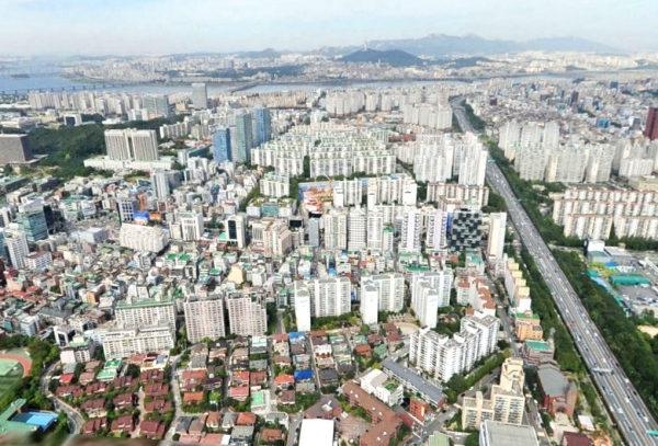 서초구 항공 사진.(사진=네이버 지도)