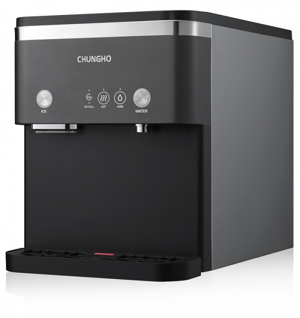 청호나이스가 미국 컬리건(Culligan)사에 제조자개발생산(ODM)방식으로 공급한 정수가 가능한 제빙기 (사진=청호나이스)