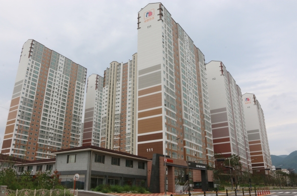 경주 외동 사랑으로 부영 전경.(사진=부영주택)