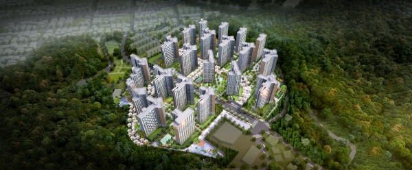 대전 중구 옥계동 '대전 옥계2구역' 조감도. (사진= 대림건설)