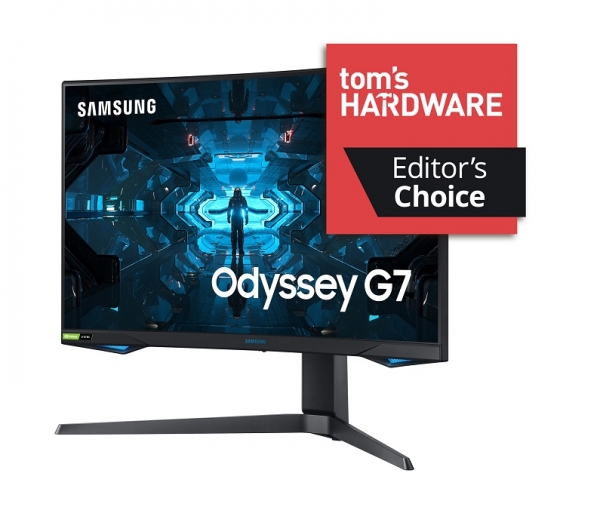 삼성전자 게이밍 모니터 오디세이 G7 제품 이미지 (사진=삼성전자)