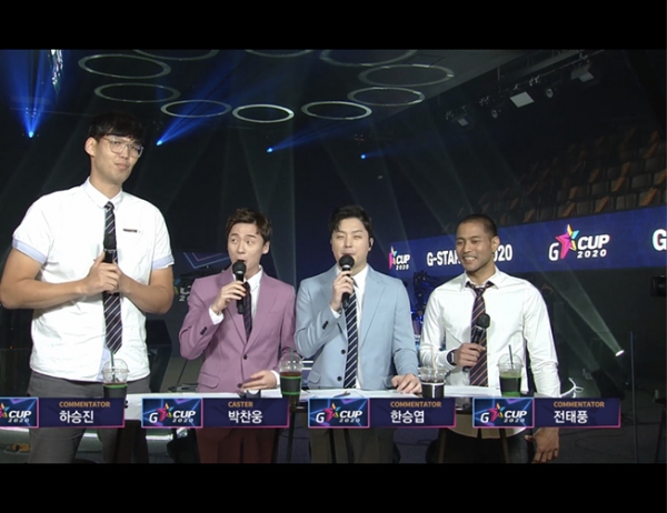 지스타컵 NBA 2K21 특별해설 하승진, 전태풍 전 선수. (사진=지스타 조직위)