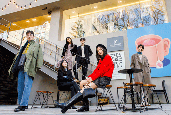 에잇세컨즈 #집콕모델챌린지 베스트 6 화보 (사진=삼성물산 패션부문) 