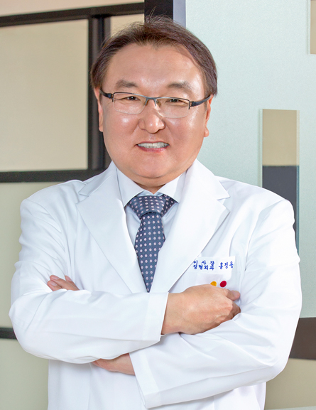 제14회 한미중소병원상 봉사상 수상자인 홍정용 동부제일병원 이사장 (사진=한미약품)