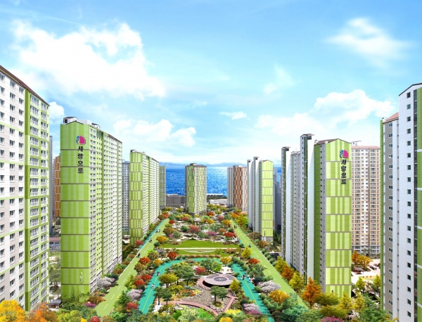 경남 창원시 마산합포구 월영동 '마린애시앙' 전경. (사진= 부영주택)