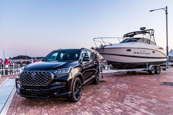 올 뉴 렉스턴 요트레일링 (사진= 쌍용자동차)