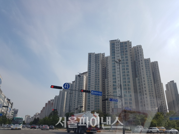 경기 파주시 운정신도시 일대 아파트 전경. (사진= 박성준 기자)