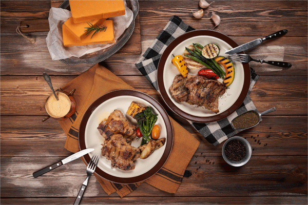 21일 오후 5시30분부터 CJ오쇼핑의 라이브 방송(라방)을 통해 살 수 있는 'BBQ 통살 직화구이' 조리 사례 (사진=제너시스 비비큐) 