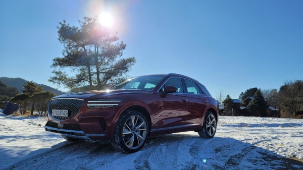 GV70 주행모습 (사진= 현대자동차 제네시스, 권진욱 기자)