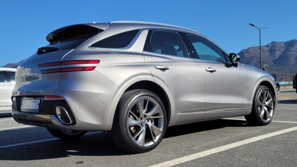 GV70 주행모습 (사진= 현대자동차 제네시스, 권진욱 기자)