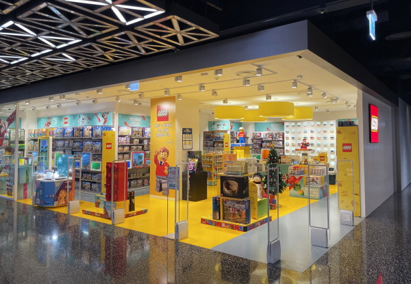 경기도 부천시 현대백화점 중동점 유플렉스 지하 1층 레고 공식 매장 전경. (사진=현대백화점)