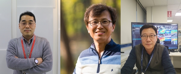 삼성전자 명장에 선정된 김현철 설비부문 명장, 정용준 설비 부문 명장, 정호남 인프라부문 명장 (사진=삼성전자)