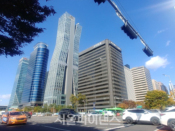 여의도 증권가.(사진=박조아 기자)