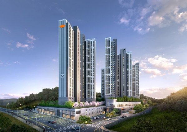 경기 가평군 가평읍 일원 'e편한세상 가평 퍼스트원' 조감도. (사진= DL이앤씨)