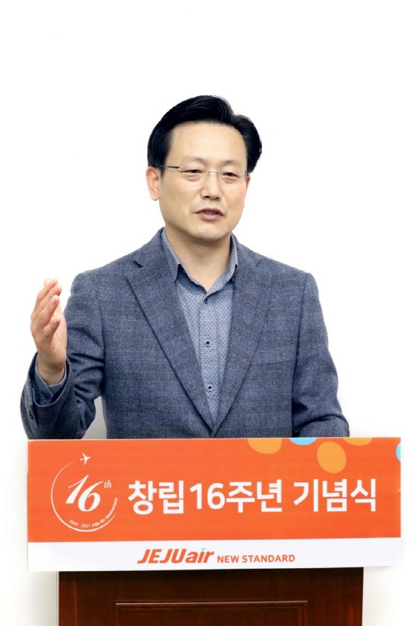 김이배 제주항공 대표이사. (사진=제주항공)