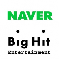 네이버(위)와 빅히트엔터테인먼트 로고. (사진=각 사)