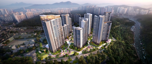 의정부 장암5구역 재개발 조감도. (사진=SK건설)