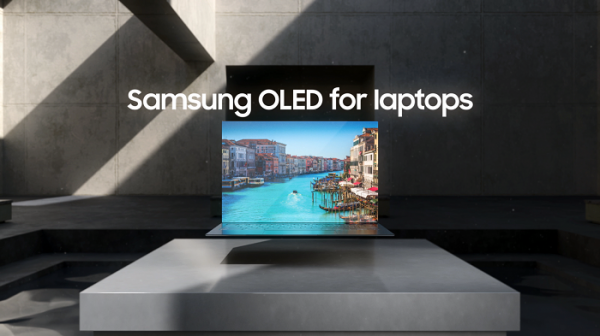 OLED 노트북 홍보영상 1편 유튜브 화면 (사진=삼성디스플레이)