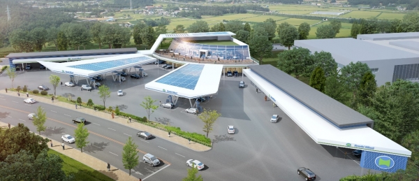 고양 복합에너지스테이션 조감도. (사진=현대오일뱅크)