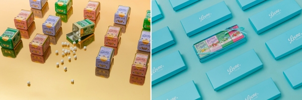 비이커에서 출시한 레오네 협업 밸런타인데이 선물(사진=삼성물산 패션부문)