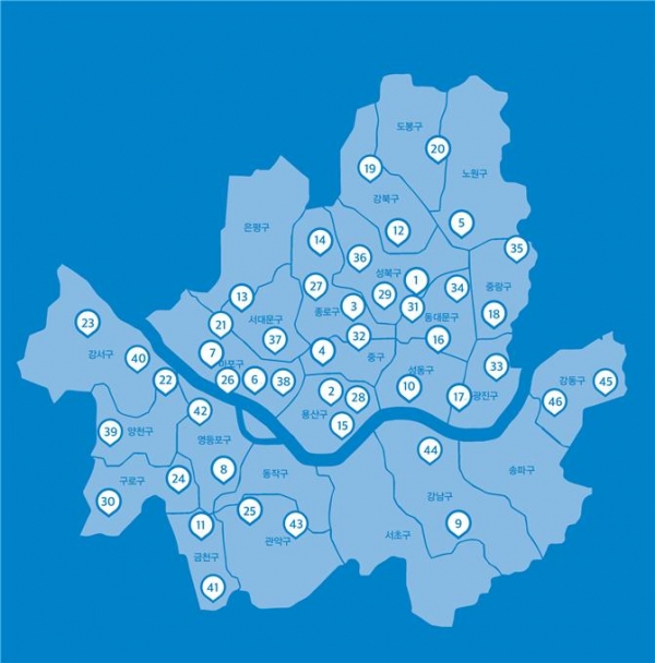 2018~2020년 골목길 재생사업지 현황. (사진= 서울시)