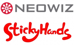 네오위즈(위)와 스티키핸즈 CI. (사진=네오위즈)