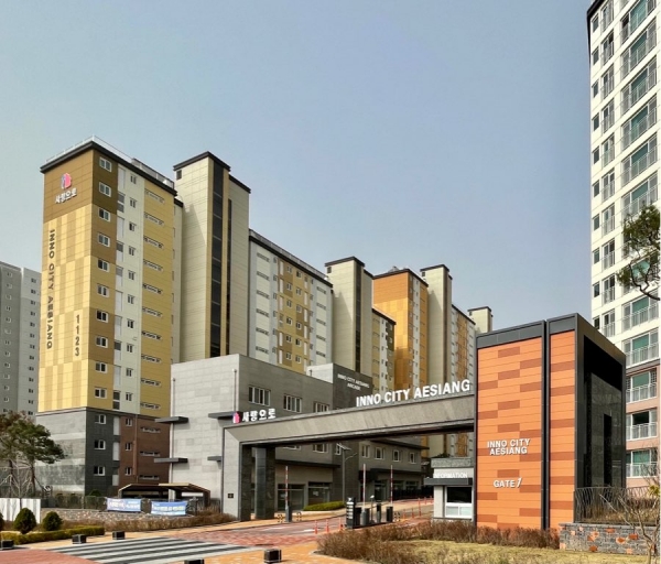 전남 나주시 빛가람동 '이노시티 애시앙' 현장실사 사진. (사진= 부영)