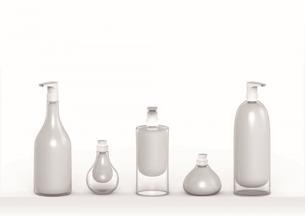 실리콘 파우치가 적용된 이너보틀 플라스틱 용기 (사진=LG화학)