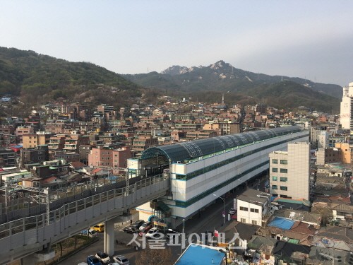 개발사업이 본궤도에 오른 상계뉴타운 전경.(사진=나민수 기자)