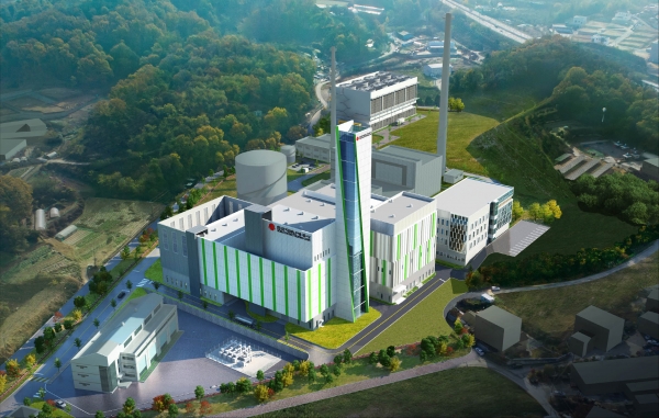 청주 친환경발전소 조감도.(사진=금호건설)
