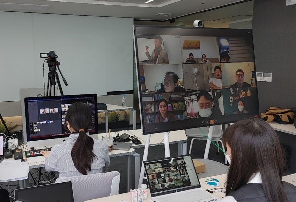 신한 소호 사관학교 교육 모습 (사진=신한은행)