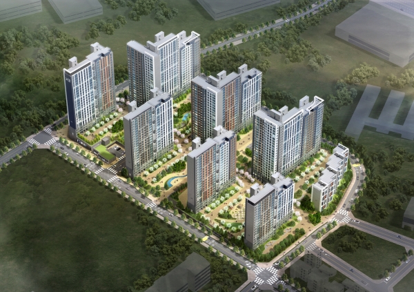 봉담자이라피네 조감도. (사진=GS건설)