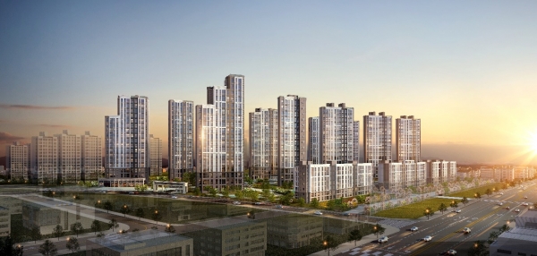 대구 안심 파라곤 프레스티지 투시도. (사진=동양건설산업)