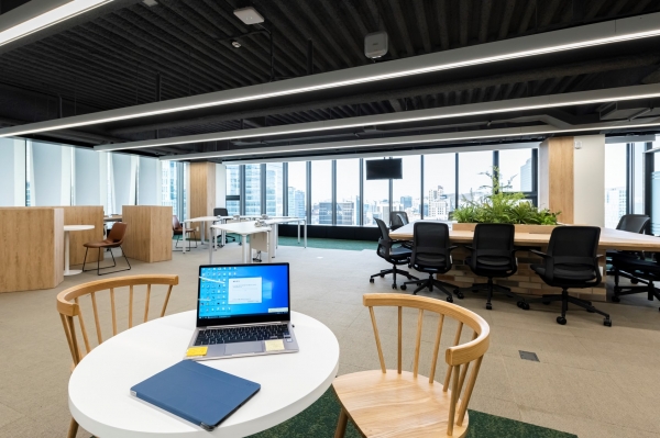 SK네트웍스가 사옥을 서울 청계천 인근 삼일빌딩으로 이전하면서 자율좌석제를 도입·적용했다. (사진=SK네트웍스)