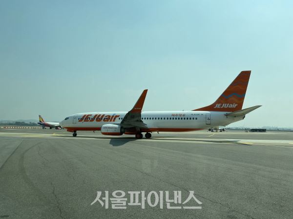 제주항공 항공기. (사진=주진희 기자)