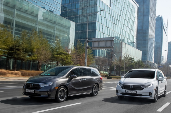 혼다 오딧세이 주행컷 (사진= 혼다코리아)