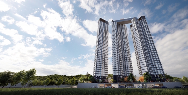 인천 동진3차아파트 가로주택정비사업 투시도. (사진=호반건설)