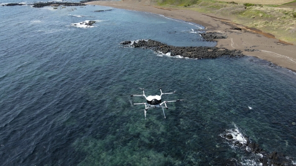 두산모빌리이티노베이션이 선보인 DS30W (사진=두산모빌리티이노베이션)