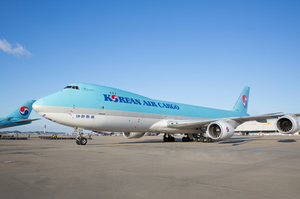 대한항공의 B747-8F 화물기. (사진=대한항공)