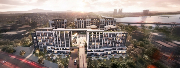 디에이치메종 한남 조감도. (사진=현대건설)