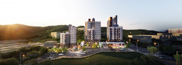 부천 대진빌라 소규모 재건축사업 조감도. (사진=금호건설)