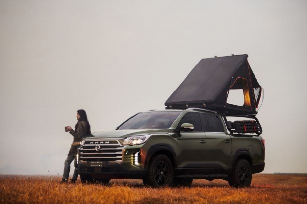 더 렉스턴 스포츠 이시영 광고 이미지 (사진= 쌍용자동차)