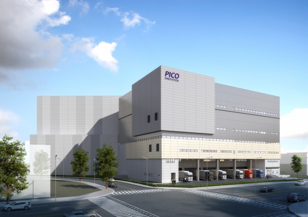 피코 스마트 물류센터 조감도. (사진=CJ올리브네트웍스)