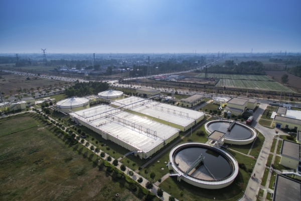 DL이앤씨가 지분을 인수한 중국 UW에서 운영하는 수처리 사업장 전경. (사진=DL이앤씨)