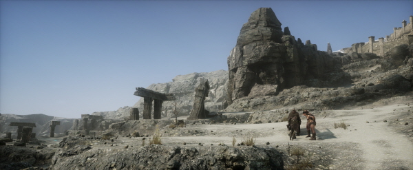 이미르의 후예인 거인들이 살아가는 척박한 바위의 대륙 '요툰하임' (사진=카카오게임즈)