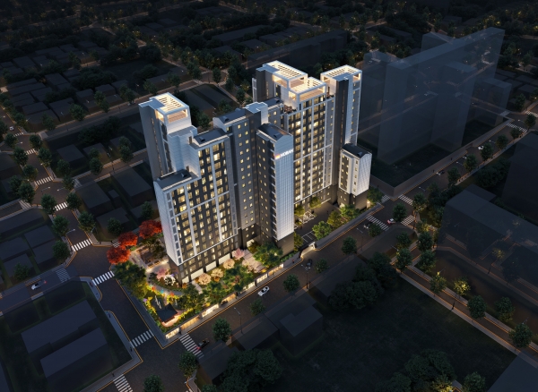 부천 삼익아파트1동 가로주택정비사업 조감도. (사진=호반건설)