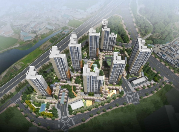 오산세교 지역주택조합 사업 조감도. (사진=한양)