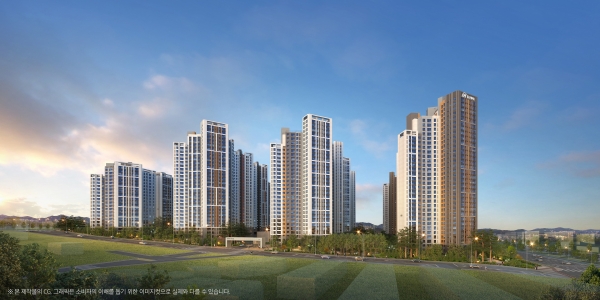 힐스테이트 자이 계양 투시도. (사진=현대건설)
